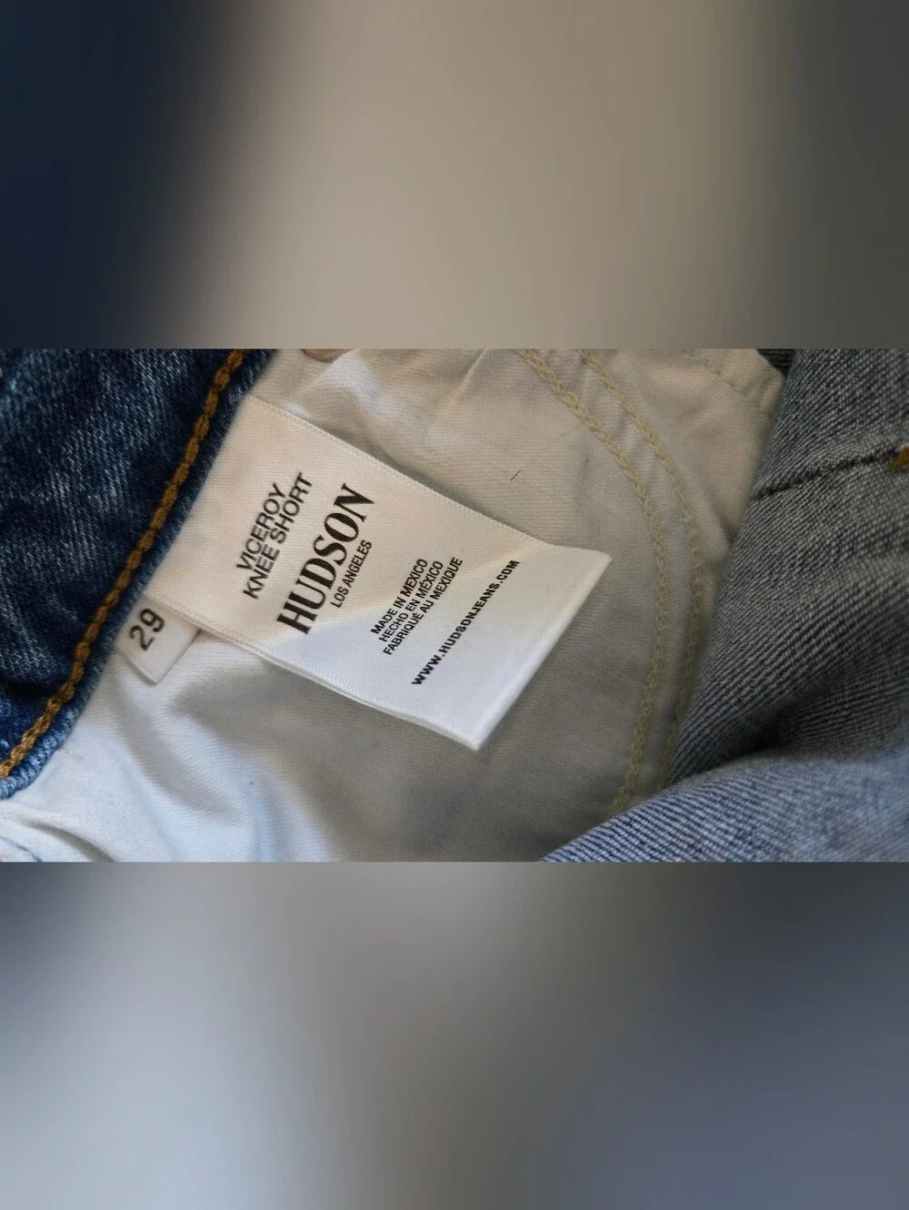 Hudson Jeans Light Blue Denim Pocket Jacket - Picture 6 of 6